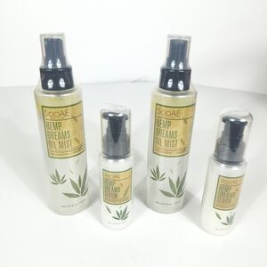 Soo'AE Hemp Dreams Oil Mist & Serum Skincare Set 4 Pc Hydating Face Care